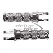 [EMGO] Подножки водителя Kawasaki, цвет Серебристый