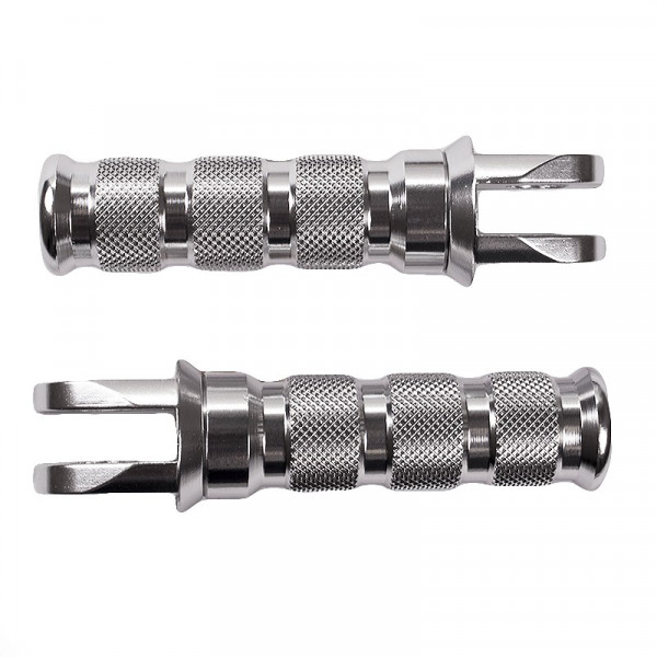 Подножки водителя Kawasaki, цвет Серебристый