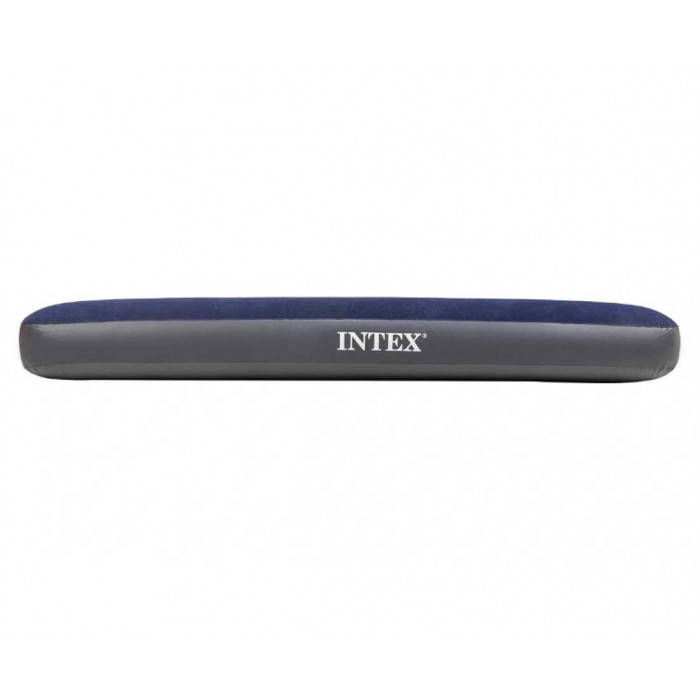 Матрас кемпинговый флок INTEX 3-х местный, 183х203х25 см (64755)