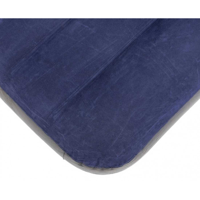 Матрас кемпинговый флок INTEX 3-х местный, 183х203х25 см (64755)