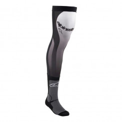 Носки Alpinestars KNEE BRACE SOCKS, черно-белый, размер L/2XL
