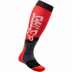 Носки Alpinestars MX PLUS 2 SOCKS, красно-белый, размер L