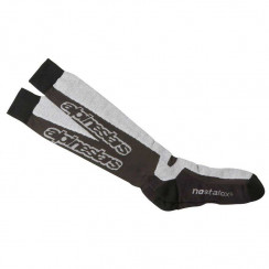 Носки Alpinestars THERMAL TECH, черно-серый, размер 2XL