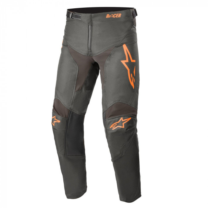 Мотобрюки кроссовые Alpinestars RACER COMPASS PANTS, антрацитово-красно-белый