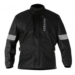 Мотокуртка дождевая Alpinestars HURRICANE RAIN JKT, черный, размер S