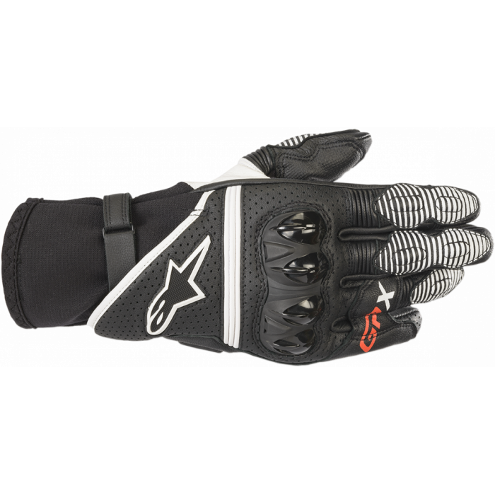 Мотоперчатки Alpinestars GP X V2, черно-белый, размер S
