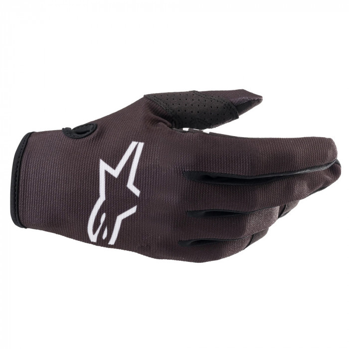Мотоперчатки кроссовые Alpinestars RADAR GLOVES, черно-серый, размер M