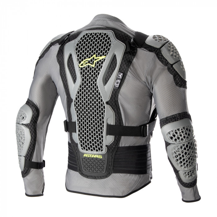 Мотозащита Alpinestars Bionic Action V2 Saftey Jacket, серо-черный, размер S