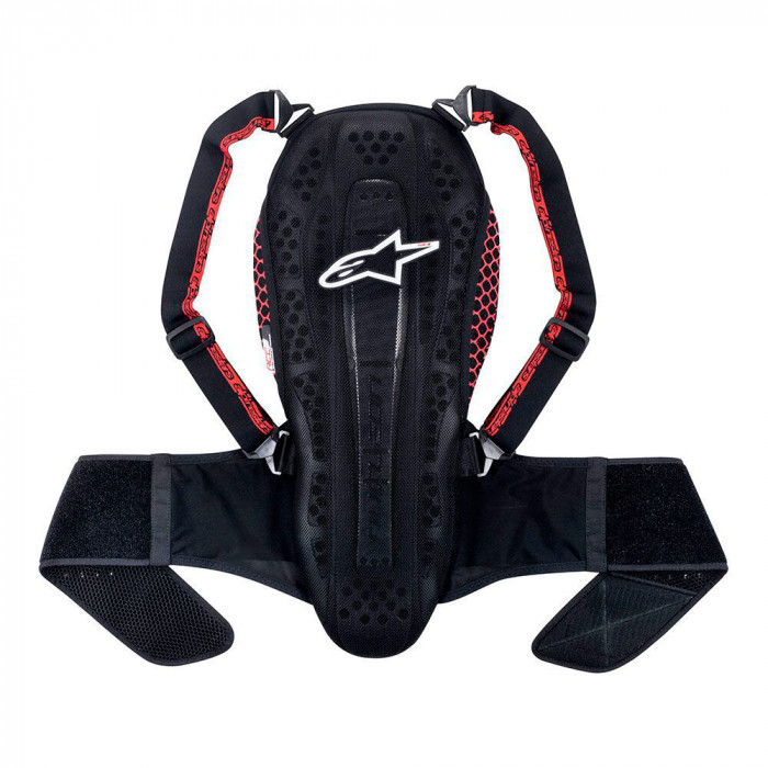Мотозащита спины Alpinestars NUCLEON KR-2, черно-красный, размер S