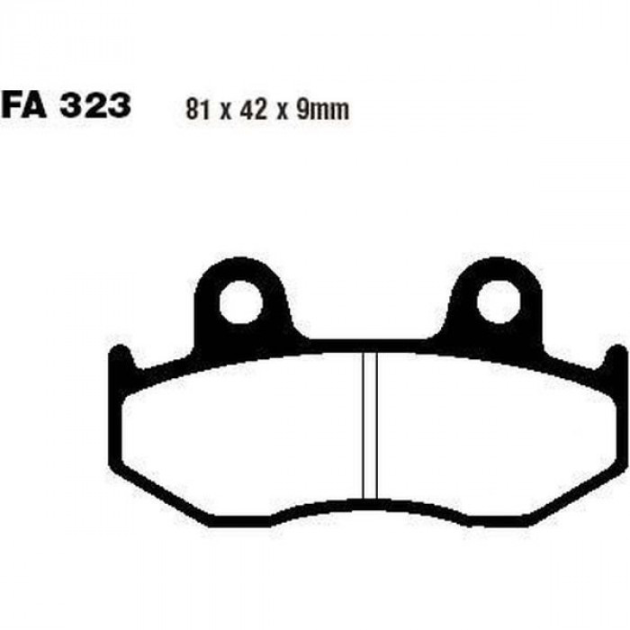 Тормозные колодки для скутера EBC SFA323HH
