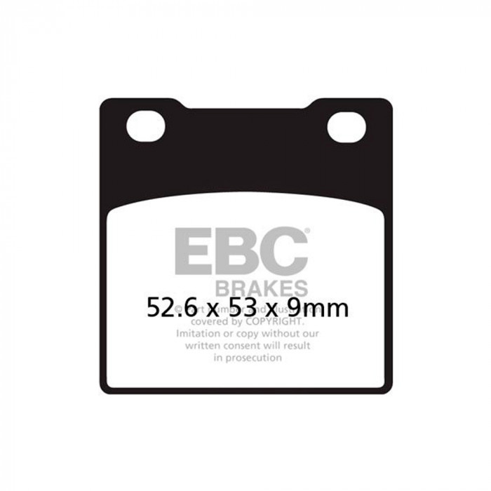 Тормозные колодки синтетические EBC FA063HH
