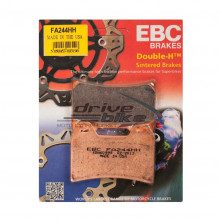 [EBC] Тормозные колодки FA244HH DOUBLE H Sintered