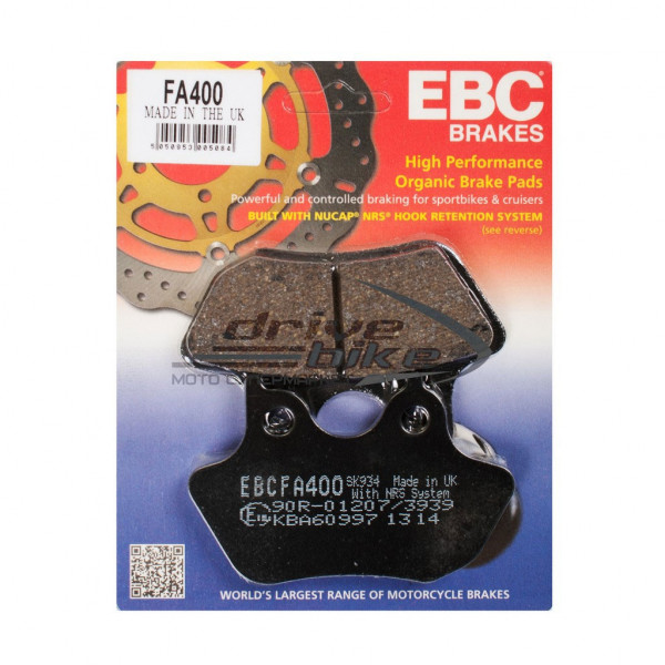 Тормозные колодки FA400