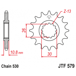 Звезда цепного привода JT JTF579.18RB