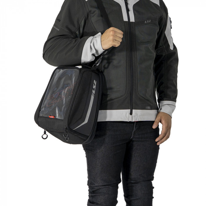 Багажная сумка LS2 FREEDOM 13L TANKBAG, черный