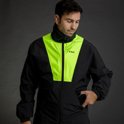 Мотокуртка дождевая LS2 X-RAIN JACKET, черно-желтый, размер XL/2XL