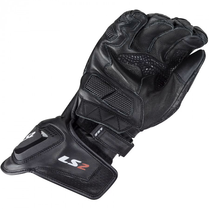 Мотоперчатки LS2 SWIFT RACING GLOVES, черный