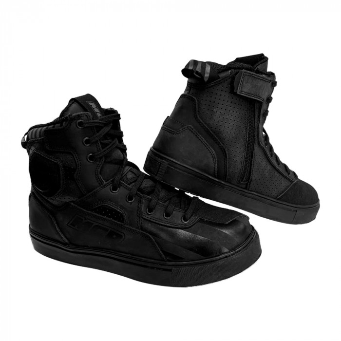 Мотоботы MCP Commuter Leather, черный, размер 41