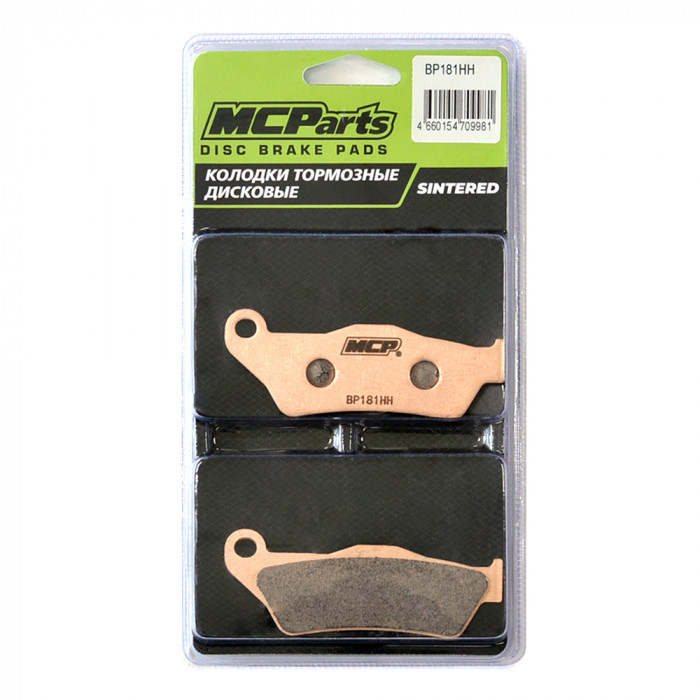 Тормозные колодки MCP аналог FA181HH (SINTERED)