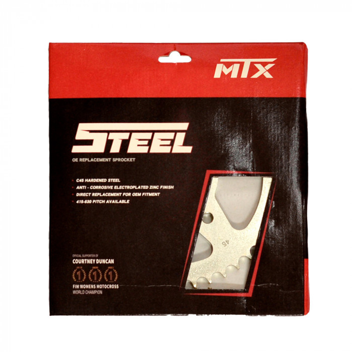 Звезда цепного привода MTX аналог JTR803.45