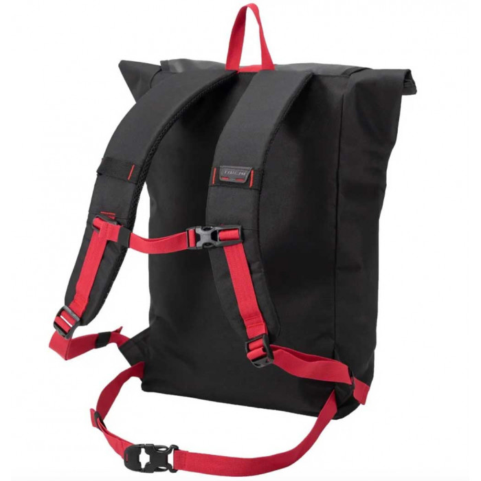 Рюкзак водонепроницаемый Taichi WP BACK PACK, чёрный, красный, 25л
