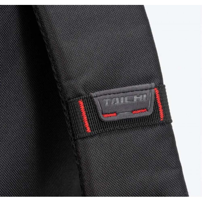 Рюкзак водонепроницаемый Taichi WP BACK PACK, чёрный, красный, 25л