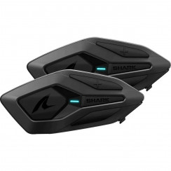 Bluetooth мотогарнитура SENA for SHARK DUO, черный (комплект 2 шт.)