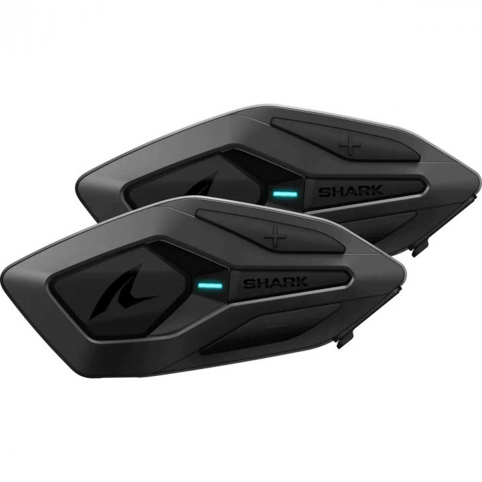 Bluetooth мотогарнитура SENA for SHARK DUO, черный (комплект 2 шт.)