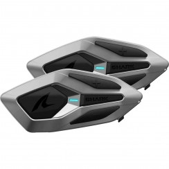 Bluetooth мотогарнитура SHARK SENA for SHARK — MWD DUO, серый (комплект 2 шт.)