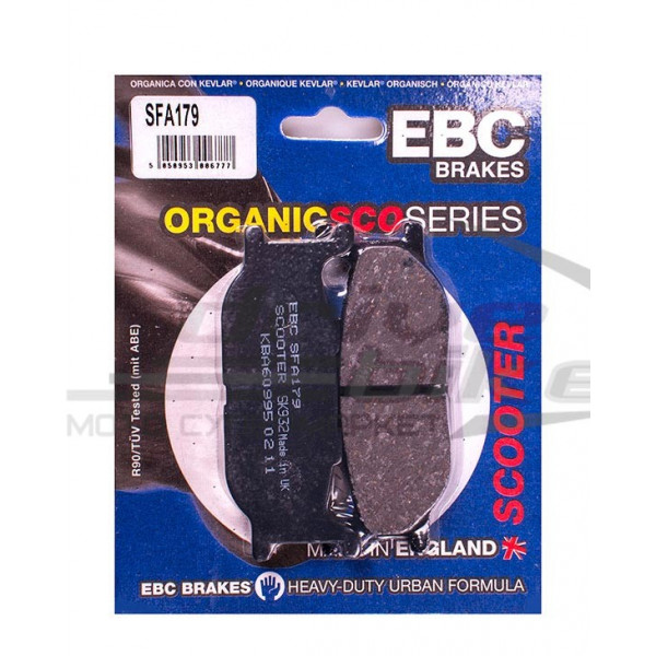 Тормозные колодки для скутера SFA179