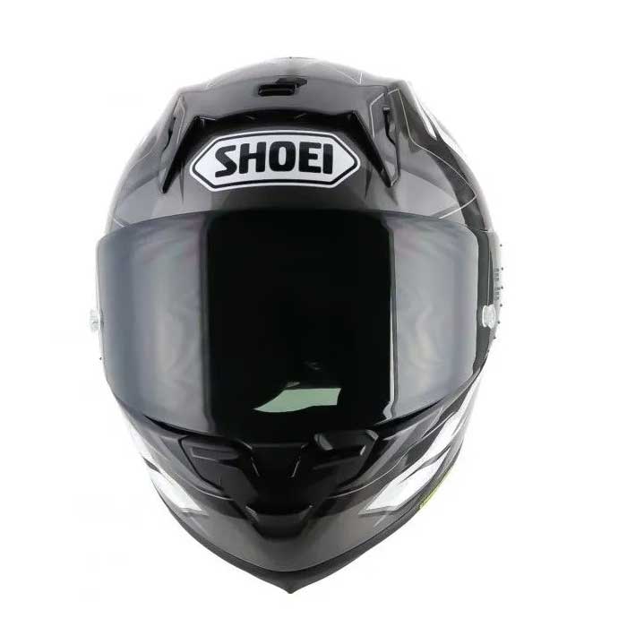 Мотошлем SHOEI X-Spirit PRO ESCALATE, черно-серо-белый, размер L