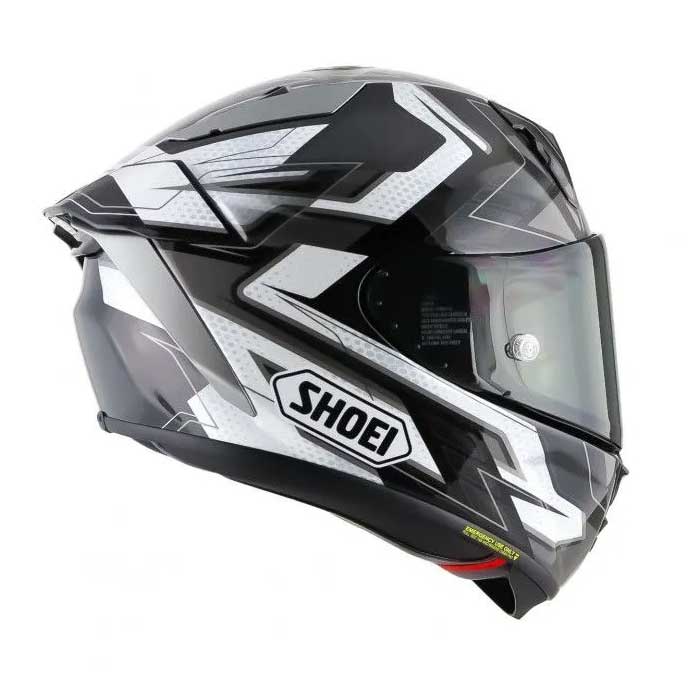 Мотошлем SHOEI X-Spirit PRO ESCALATE, черно-серо-белый, размер L