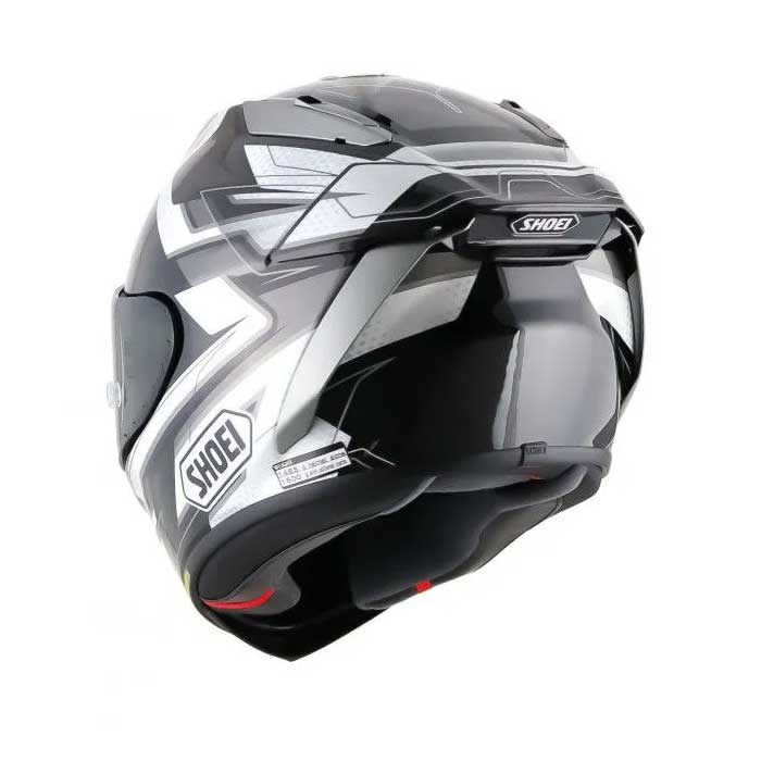 Мотошлем SHOEI X-Spirit PRO ESCALATE, черно-серо-белый, размер L