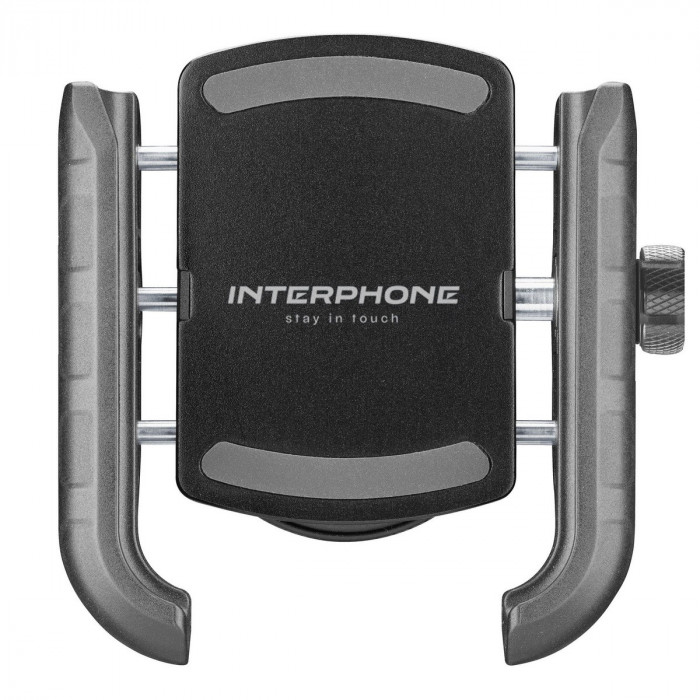 Держатель с антивибрацией для смартфона на руль Interphone мотоцикла, велосипеда МОТОКРАБ