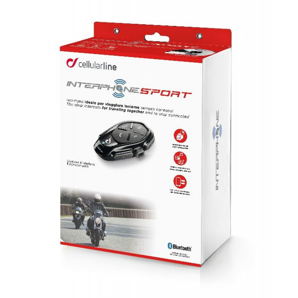 Bluetooth мотогарнитура Interphone Sport