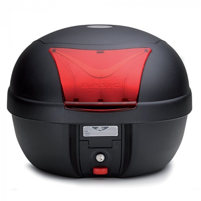 Кофр центральный KAPPA K28BAS Monolock 28л пластиковый, цвет Черный