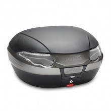 [KAPPA] Кофр центральный K56NT Monokey 56 литров пластиковый, цвет Черный/Серебристый