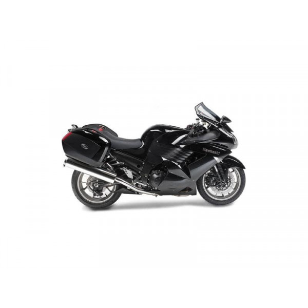 Крепеж боковых кофров KLX446 для KAWASAKI ZZR1400 / ZX14 (2006-2011), цвет Черный