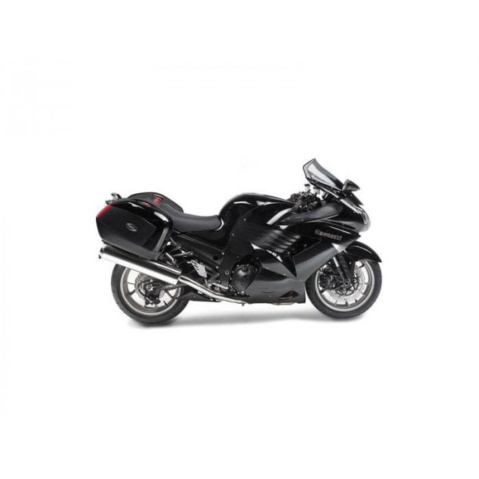Крепеж боковых кофров KAPPA KLX446 для KAWASAKI ZZR1400 / ZX14 (2006-2011), цвет Черный
