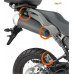 Крепеж боковых кофров KLXR691 для BMW K1200R / K1300R (2005-2016), цвет Черный