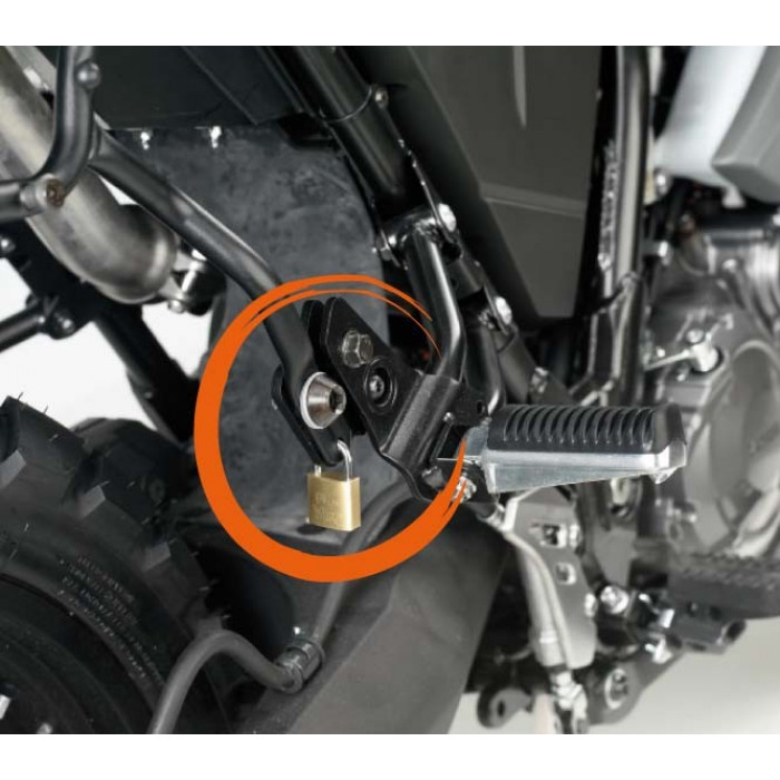 Крепеж боковых кофров KAPPA KLXR691 для BMW K1200R / K1300R (2005-2016), цвет Черный