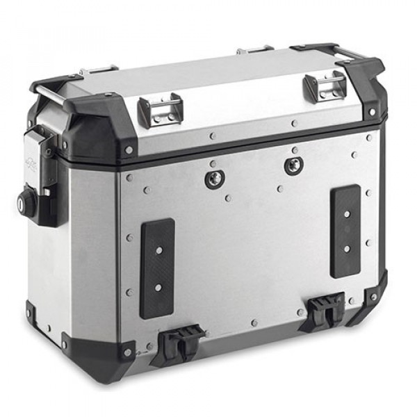 Кофры боковые KVE37APACK2 Monokey K-VENTURE 37л (пара) алюминиевые, цвет Серебристый