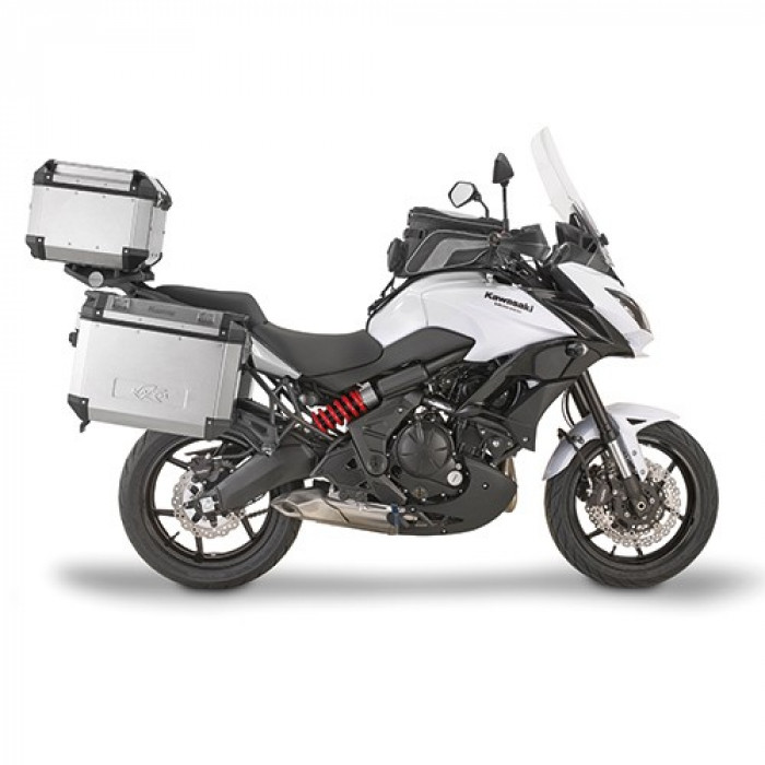 Кофры боковые KAPPA KVE37APACK2 Monokey K-VENTURE 37л (пара) алюминиевые, цвет Серебристый