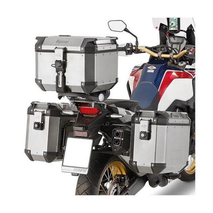 Крепеж боковых кофров KAPPA KLR1144 для HONDA CRF1000L Africa Twin (2016-2017), цвет Черный