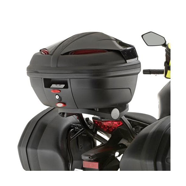 Крепеж центрального кофра KZ4104 для KAWASAKI ER-6N / ER-6F 650 (2012-2016), цвет Черный