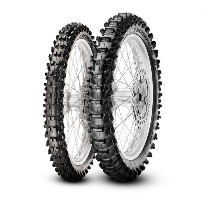 Мотошина передняя Pirelli Scorpion MX Soft 410 80/100R21 51M TT