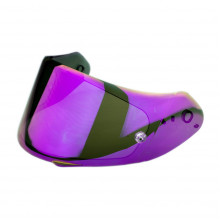 [SCORPION EXO] Визор EXO-491/EXO-390/EXO-410/EXO-510/EXO-710/EXO-1200/EXO-2000 MIRROR PURPLE ELLIP-TEC MAXVISION (KDF14-3) ECE 22-06, цвет Фиолетовый, зеркальный