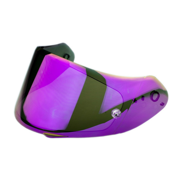 Визор EXO-491/EXO-390/EXO-410/EXO-510/EXO-710/EXO-1200/EXO-2000 MIRROR PURPLE ELLIP-TEC MAXVISION (KDF14-3) ECE 22-06, цвет Фиолетовый, зеркальный