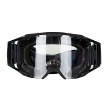 [STARKS] Кроссовые очки (маска) Base, цвет Черный с двойной линзой Черный/Hi-Viz