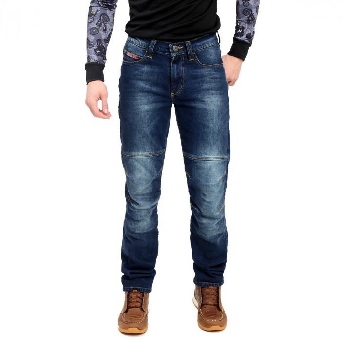 Мотоджинсы Starks SPIDER Regular Fit, цвет Синий, Размер 31